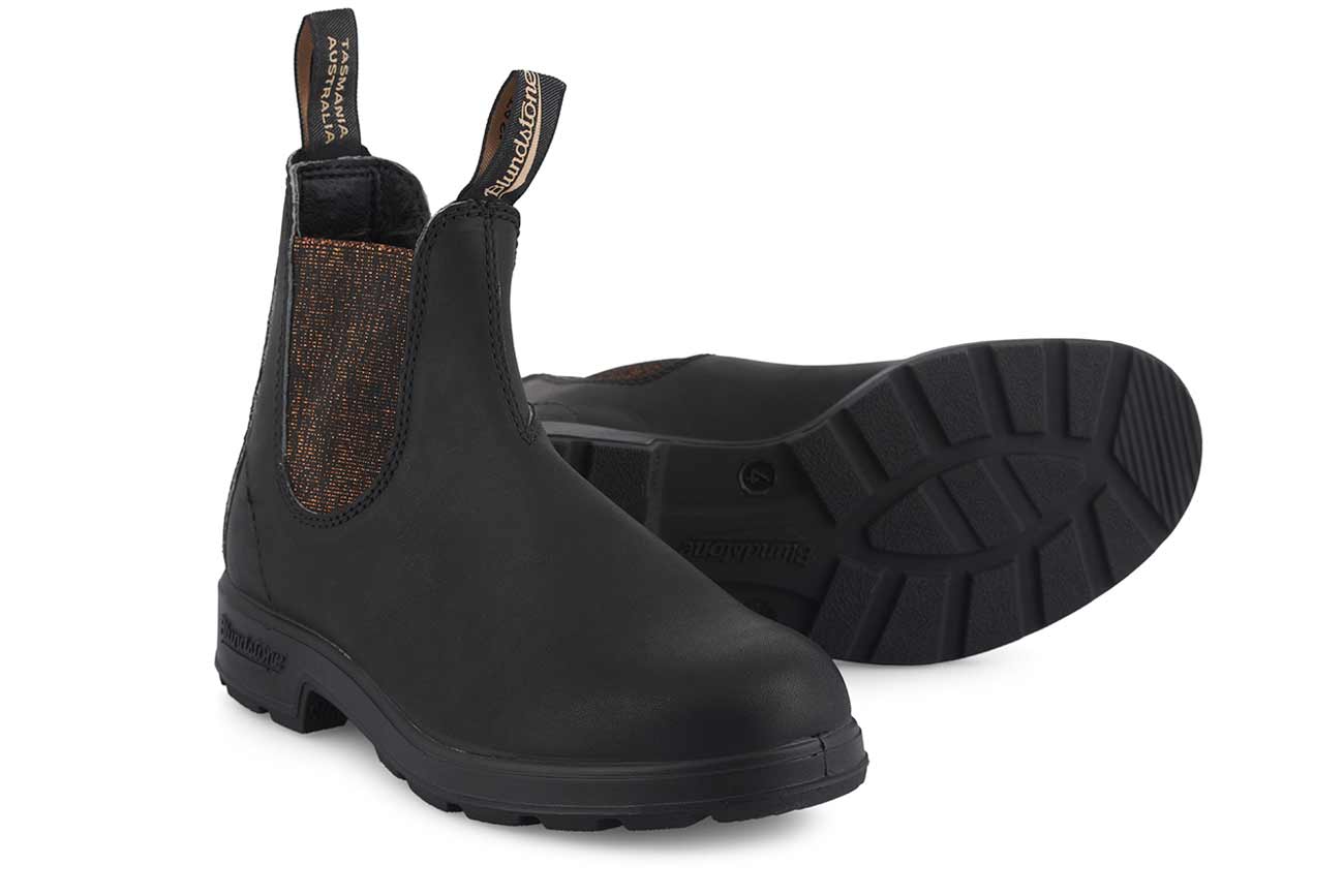 Blundstone #1924 Black/Bronze Glitter - Image 4