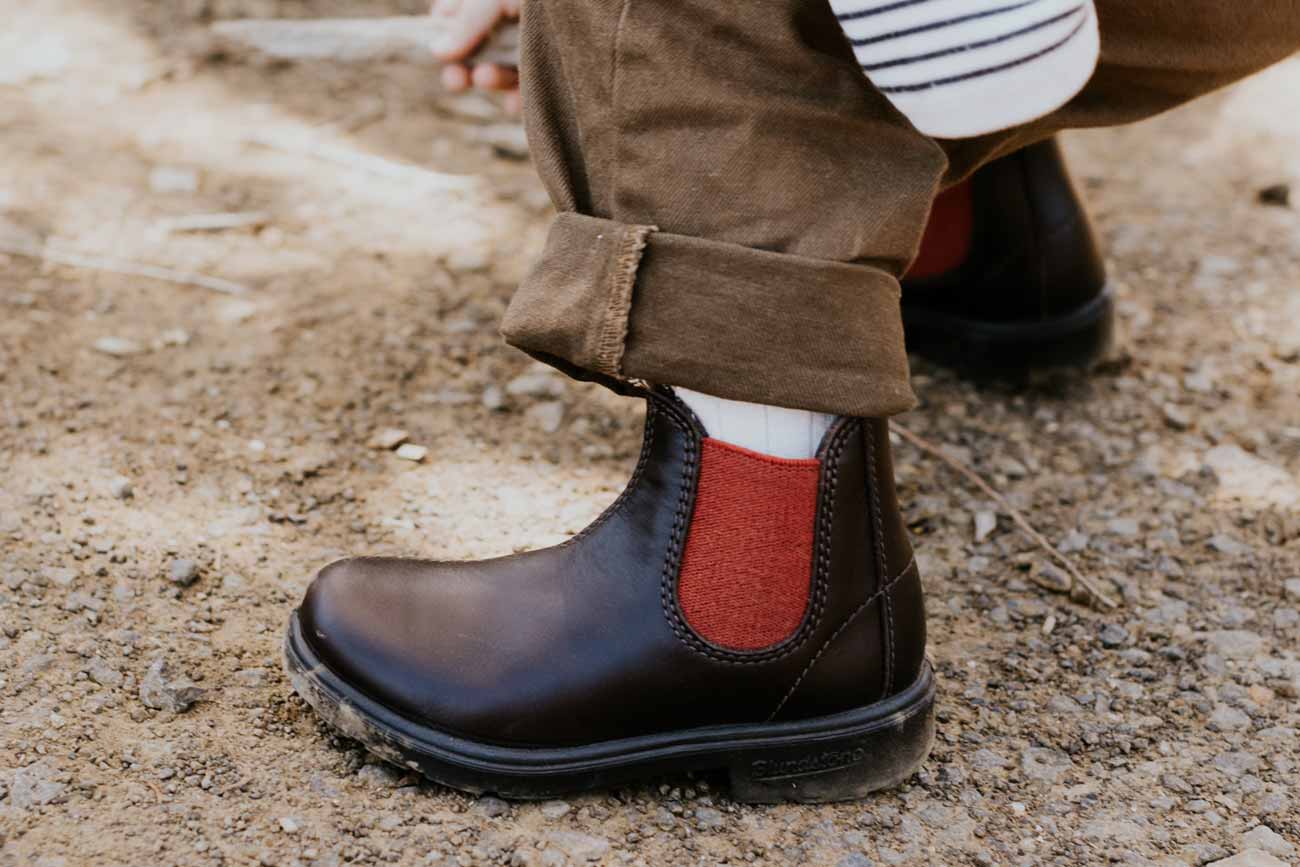 Blundstone #2590 Brown/Crimson - Image 3